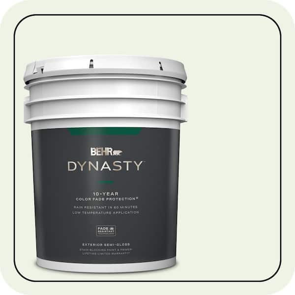 BEHR DYNASTY 5 gal. #440A-1 Parsnip Semi-Gloss Exterior Stain-Blocking Paint & Primer