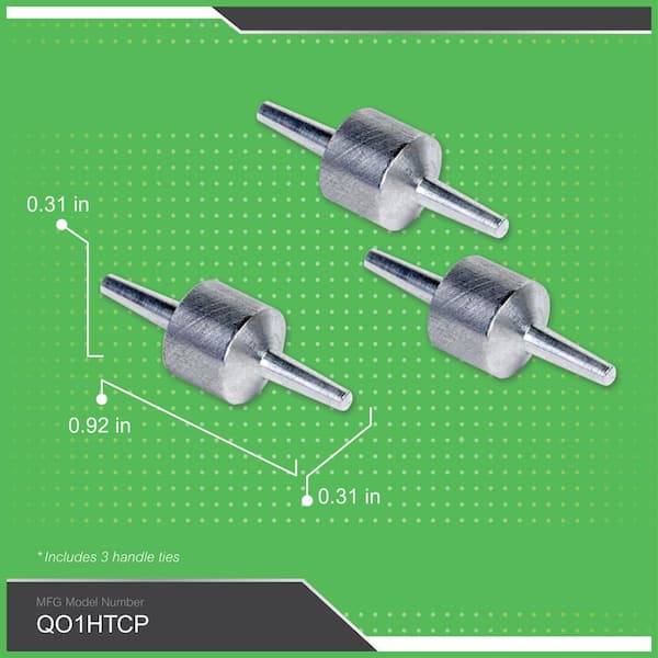 Circuit Breaker Handle Ties Common trip ties for 2-wire or 240V circuit  protection