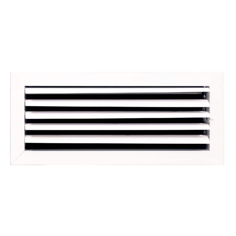 14 in. x 6 in. 1-Way Aluminum Ceiling Diffuser in White price history on PriceWatchPro