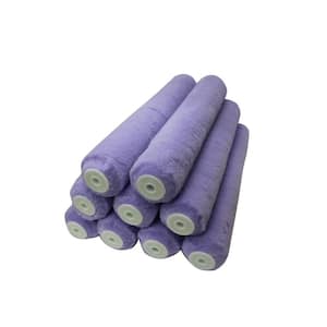 18 in. x 3/4 in. High-Capacity Polyester Knit Paint Roller Cover (9-Pack)