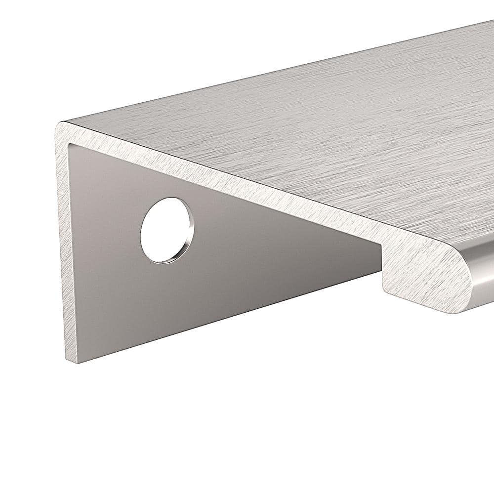 Brushed Stainless Steel Modern Recessed Cabinet Pull Handle