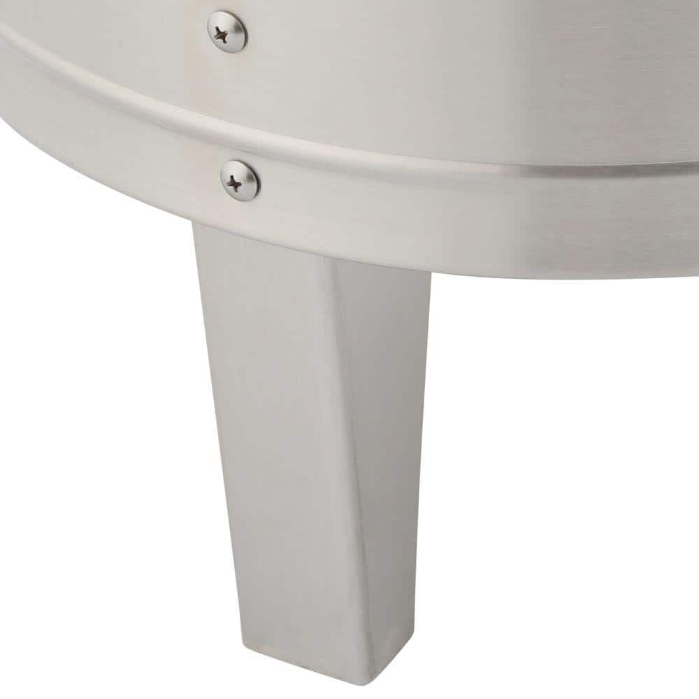 Americana Stainless Steel Charcoal Water Smoker with Wood Handles