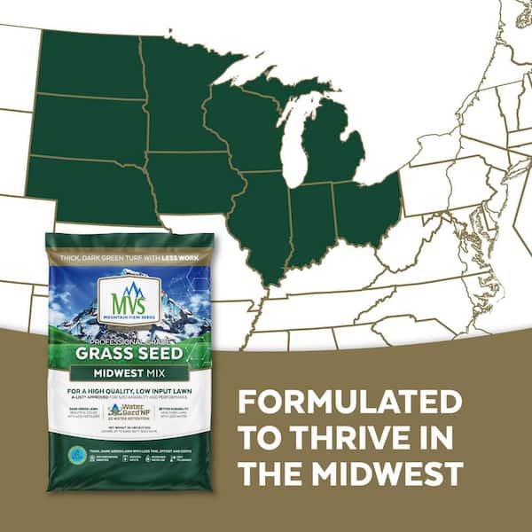 Mountain View Seeds MVS Midwest Mix 20 lbs. 112000 - The Home Depot