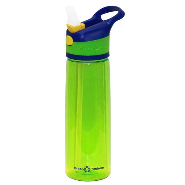 Green Canteen 24 oz. Blue and Green Plastic Tritan Hydration Bottle  (6-Pack) PTB-600-BGG - The Home Depot