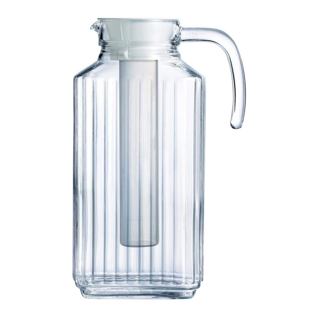 2 Liter Glass Pitcher, Water Pitcher with Removable Lid and Wide Handle,  Easy Clean Juice Jug for Fridge, Beverage Carafe for Cold/Hot Water, Iced  Tea - China Pitcher and Glass Pitcher price