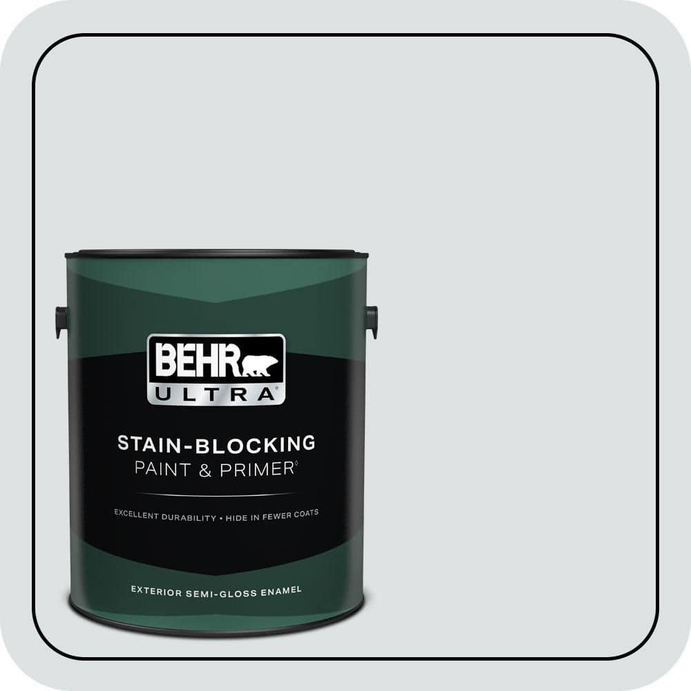 1 gal. #MQ3-27 Etched Glass Semi-Gloss Enamel Exterior Paint & Primer price history on PriceWatchPro
