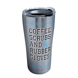 Coffee Scrubs Nurselife 20 oz. Stainless Steel Tumbler with Lid