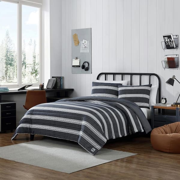 Striped Comforter Set - Bed Bath & Beyond - 39905144