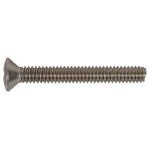 Fastenere #12-24 X 3/4" Phillips Oval Head Machine Screws – Stainless Steel 18-8 (Qty 50)