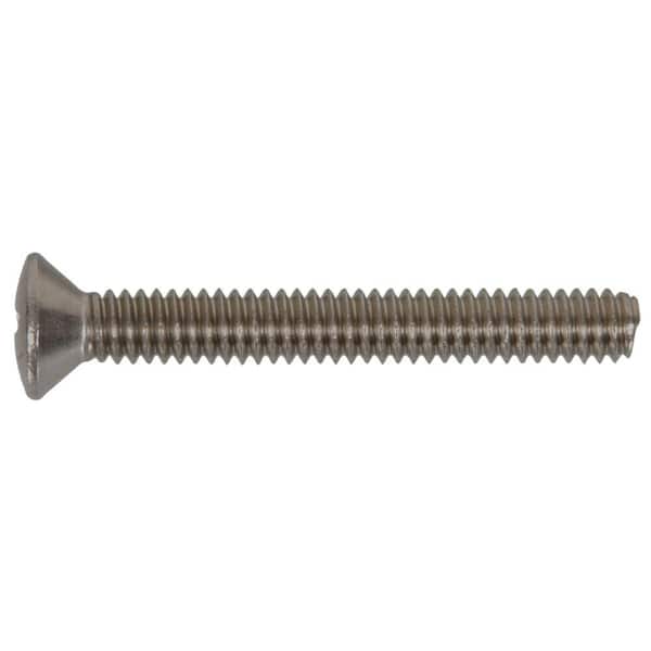 The Hillman Group 1/4 in. -20 x 3/4 in. Phillips Oval-Head Machine Screws (15-Pack)