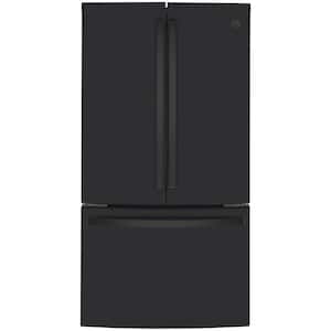 23.1 cu. ft. French Door Refrigerator in Black Slate, Fingerprint Resistant, Counter Depth and ENERGY STAR