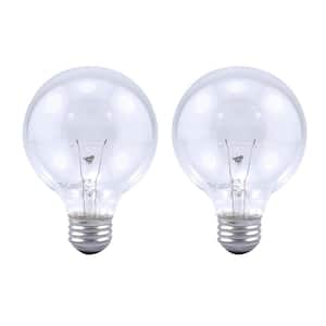 25-Watt Double Life G25 Incandescent Light Bulb (2-Pack)