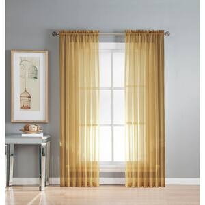 Pair Osborne and Little Aramanthus pattern linen union curtains 100 wide 84 drop 