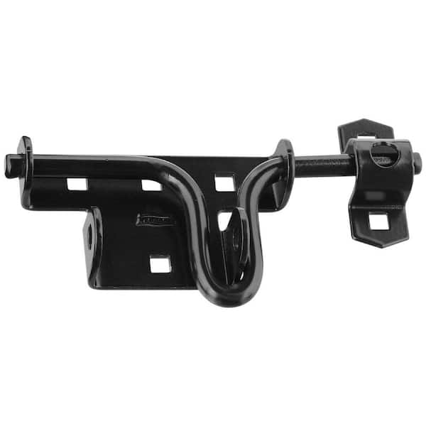 National Hardware Sliding Bolt Door and Gate Latches in Black