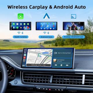Schermo CarPlay 9,3 Pollici IPS Con Android Auto Wireless, Bluetooth, Mirrorlink E Luci Sensore – Compatibile Con Controlli Al Volante