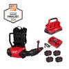 Milwaukee M18 FUEL 155 MPH 650 CFM 18V Brushless Cordless Battery Backpack Blower w/ (2) 12.0 Ah FORGE Batteries, PACKOUT Charger 3009-22HD-48-59-1842F