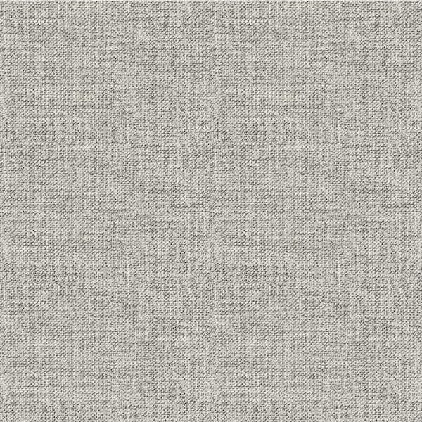 Chesapeake Waylon Charcoal Faux Fabric Charcoal Wallpaper Sample