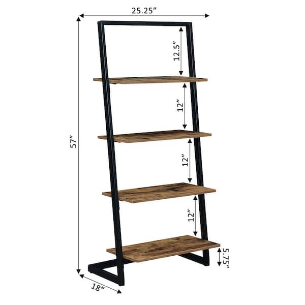 moobody 4 Piece Bookshelf Boards, Engineered Wood Replacement Panels,  Display Stand Shelves for Bookcase Storage Cabinet Shelf Unit 23.6 x 7.9 x  0.6 Inches (W x D x H) 