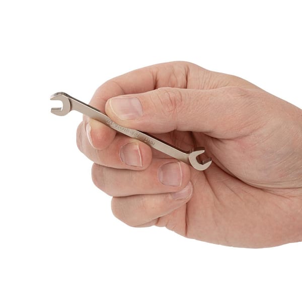 TEKTON 6 mm Angle Head Open End Wrench WAE84206 - The Home Depot