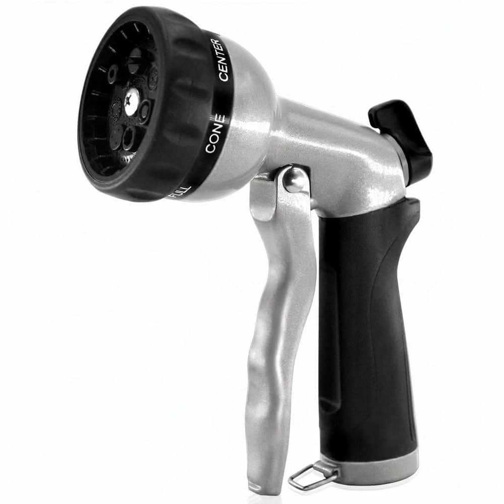 Heavy Duty Metal Hose Nozzle with 7 Adjustable Spray Patterns, Flow Control, Ergonomic Grip Sprayer, 1 Piece price history on PriceWatchPro