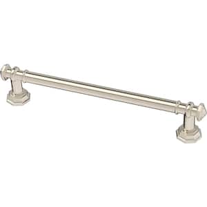 Finial Round 6-5/16 in. (160 mm) Polished Nickel Drawer Pull