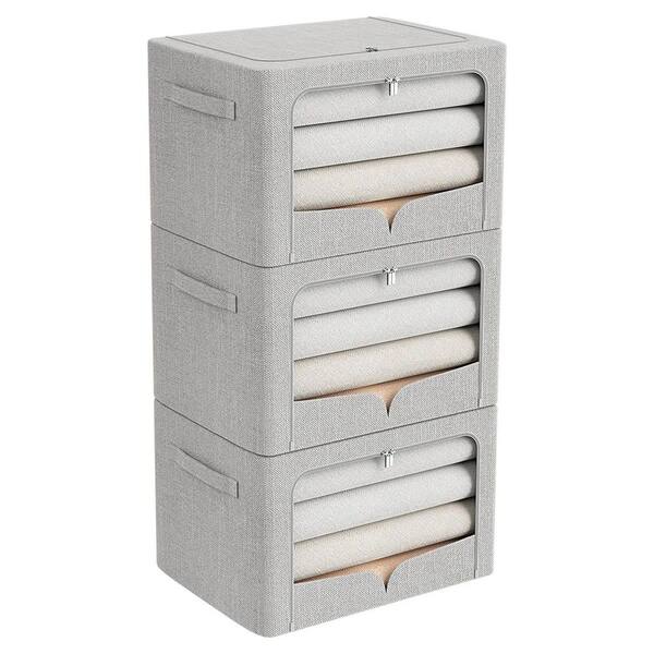 Free Shipping! Fiuion Storage Bins With Lids Collapsible Storage Bins