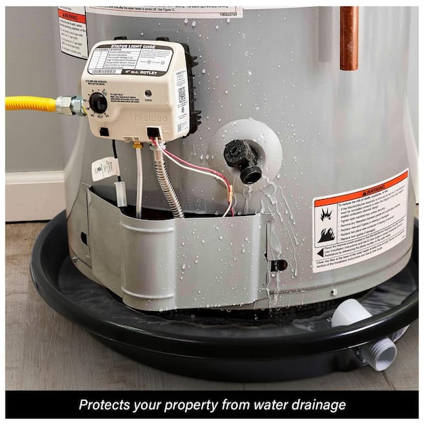 pvc pipe water heater pan drain line code