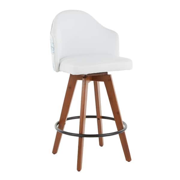 Lumisource Ahoy 26 In Counter Stool, Bar Stool Seat Covers Target