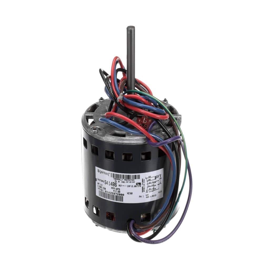 Blower Motor 208-230V 60Hz 1 Phase 1/2 Hp 1075 Rpm S1-02425972000 price history on PriceWatchPro