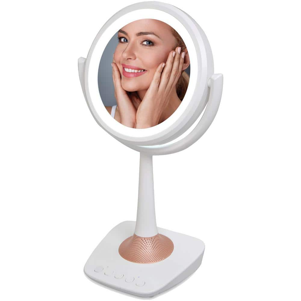 free standing makeup mirror with lights argos