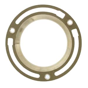 7 in. O.D. 14 Oz. Brass Water Closet (Toilet) Flange