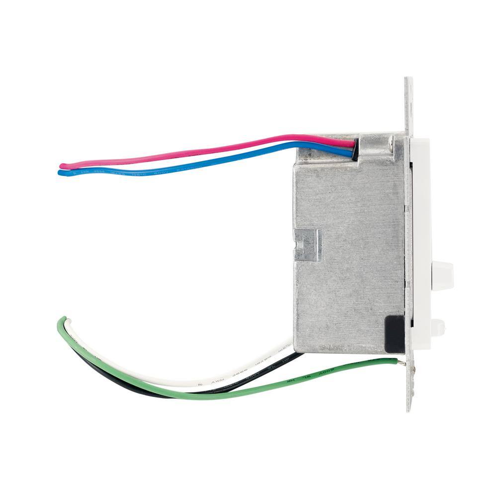 White Aluminum 24V 60W LED Driver and Dimmer Switch