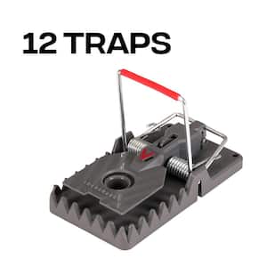 Outdoor and Indoor No-Touch Power Kill Instant-Kill Rat Trap (12-Pack)