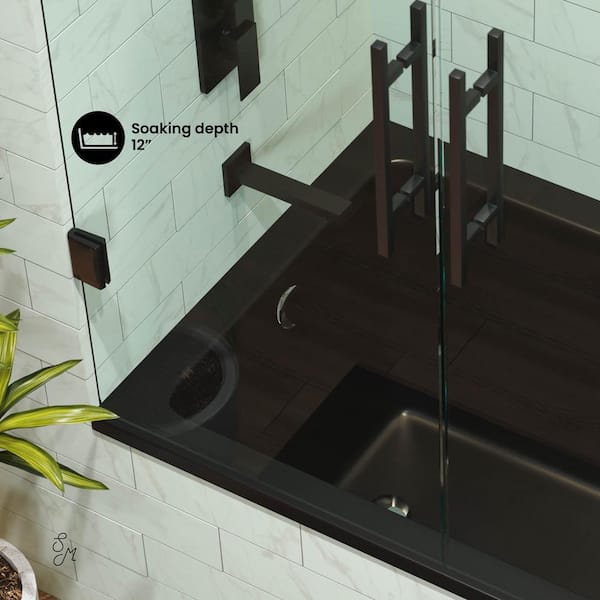 Swiss Madison Voltaire 54 in. x 30 in. Rectangular Soaking Drain