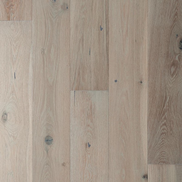 Malibu Wide Plank La Playa French Oak 3/8 in. T x 6.5 in. W Click Lock Wire Brushed Engineered Hardwood Flooring (945.5 sq. ft./pallet)