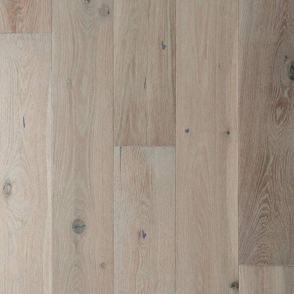 Malibu Wide Plank La Playa French Oak 1/2 in. T x 7.5 in. W Tongue & Groove Wirebrushed Engineered Hardwood Flooring (1399.2 sq.ft./plt)