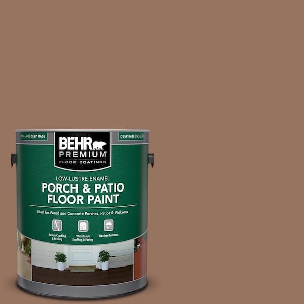 BEHR PREMIUM 1 gal. #MS-12 Rio Bravo Low-Lustre Enamel Interior/Exterior Porch and Patio Floor Paint