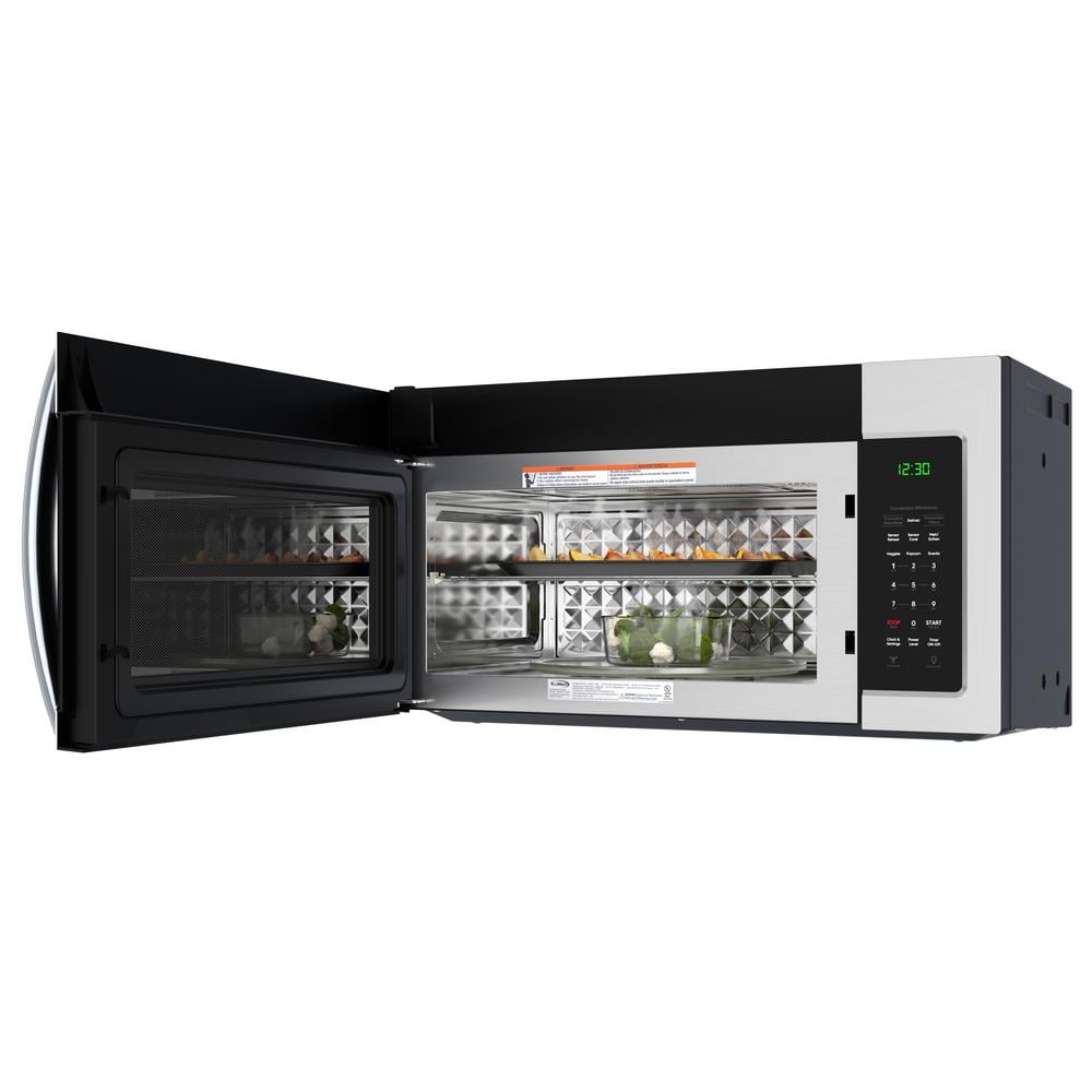 Large Stainless Steel Over-the-Range Convection Microwave Oven