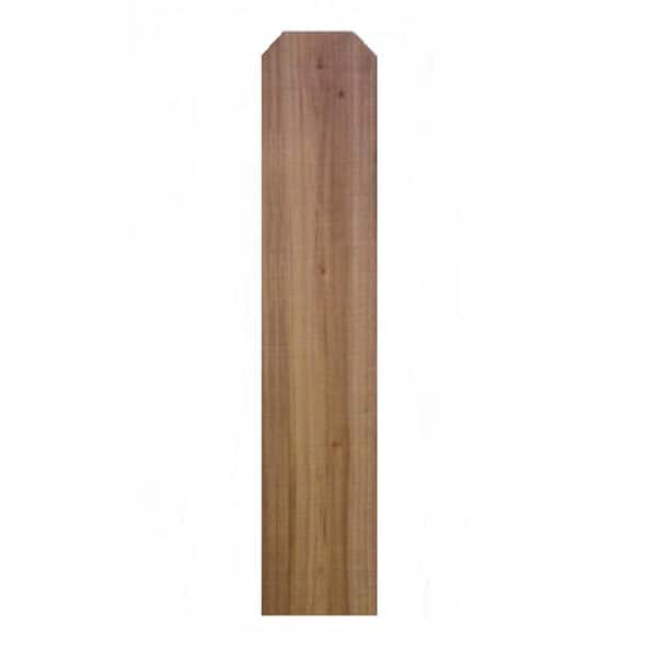 Redwood Empire 19/32 in. x 5-1/2 in. x 6 ft. Cedar Dog-Ear Kiln-Dried Fence Picket