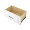 Closet Evolution 12 in. H x 24 in. W Wood Drawer Kit Modern Raised ...