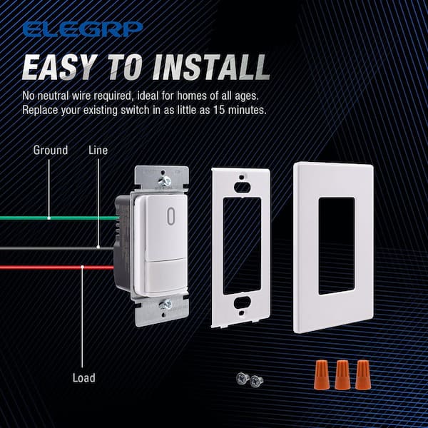 elegrp occupancy sensor light switch