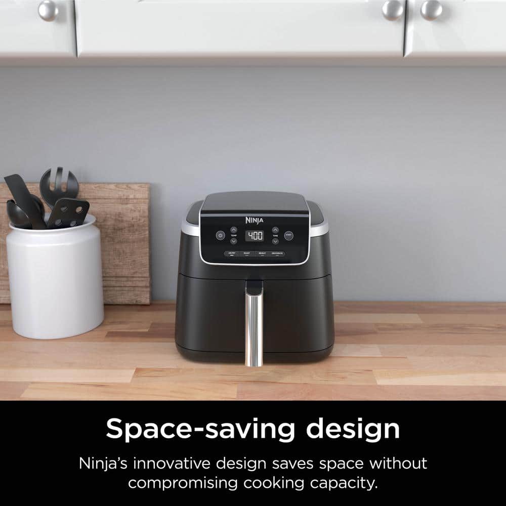 Ninja 5 QT Black Electric Air Fryer Pro with 4 Cooking Functions
