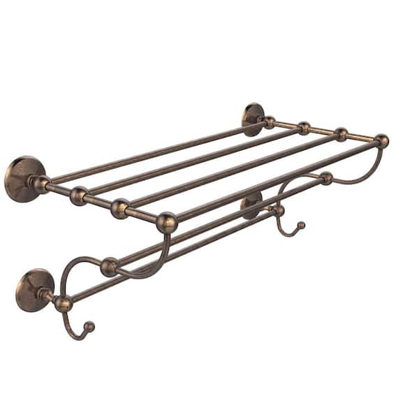 Prestige Monte Carlo Collection 6 Screw-In Towel Rack in Venetian Bronze