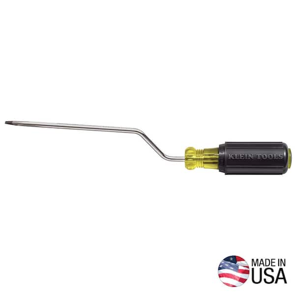 Klein Tools 3/16 in. Cabinet-Tip Rapi-Drive Flat Head Screwdriver with 4 in. Shank