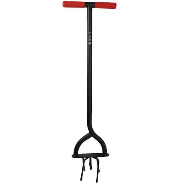 41 in. T-Handle Garden Tiller