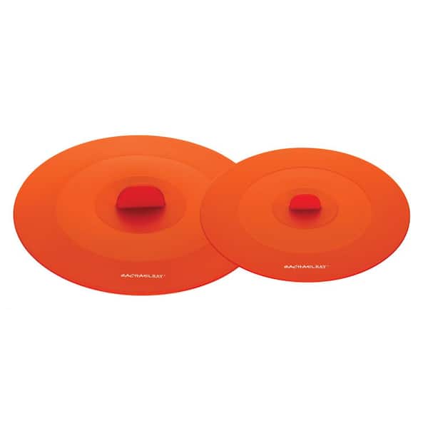 Rachael Ray Tools and Gadgets Silicone Orange Lids (Set of 2)