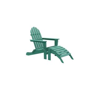 Icon Aruba 2-Piece Folding Recycled Plastic Adirondack Chair