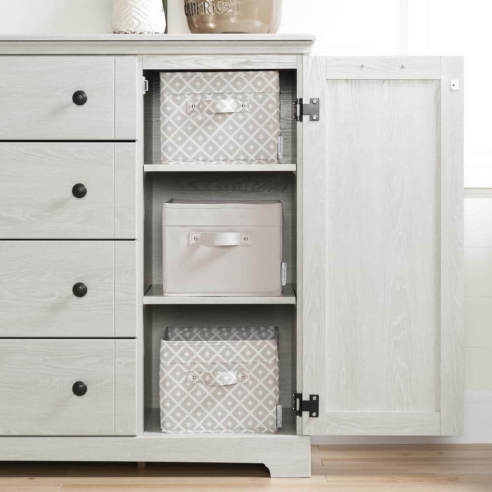 Winter Oak Cottage Style Dresser with Soft Close Drawers