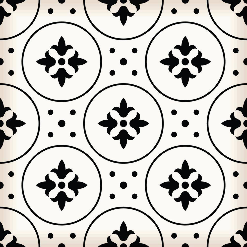 Black B9 12 in. x 12 in. Vinyl Peel and Stick Tile (24 Tiles, 24 sq.ft./Pack ) price history on PriceWatchPro