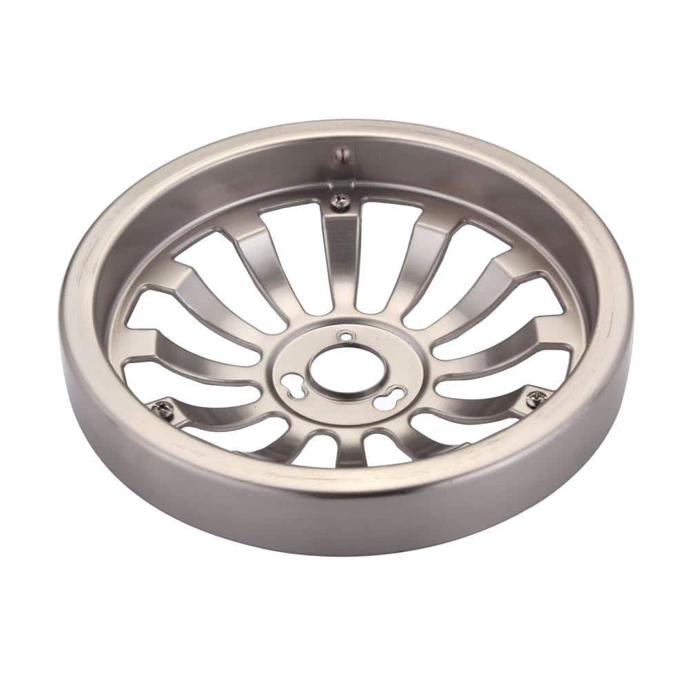 Merwry Brushed Nickel Light Kit Plate